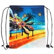 14"x17" 210D Drawstring Bag 2 Sides Full Color Printed