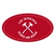 Reflective Oval Shape Sticker
