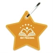 Star Reflective Zipper Pull