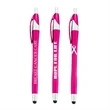 Breast Cancer Awareness Pink Ballpoint Stylus Click Pen