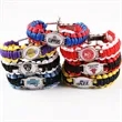 Sports Team NFL NBA Survivor Parachute Bracelet Adjustable
