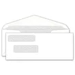 Envelopes, Double Window for Center Write Checks