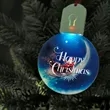 Christmas Illuminated Acrylic Round Ornament
