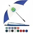 Wind Vented Auto Open Golf Umbrella (60" Arc) - Alt Pattern