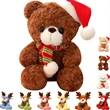 11inch Christmas Gift Doll Soft Plush Elk Costume Toy