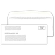Envelopes - Double Window, Confidential, Gummed Flaps