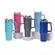 40 oz Tumbler with Handle and Straw