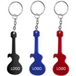 Guitar Shape Keyring Bottle Opener