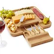 Bamboo Cheese Board and Knife Set