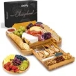 Large Bamboo Charcuterie Board Set