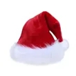 Santa Claus Costume Deluxe Plush Hat