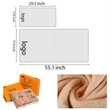 Luxury Coral Fleece Towel Set with Gift Box (3-Piece Set)