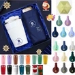 UV Protection Umbrella w/12oz Travel Coffee Mug Gift Box Set