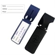 Leather Luggage Tag With Information Card