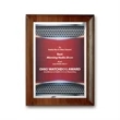 SpectraPrint™ Plaque - Rolled Edge Silver
