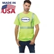 USA-Made Class 2 Poly-Cotton Segmented Safety T-Shirt