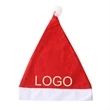 Custom logo Classic plush Santa Holiday Party Hat
