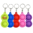 Simple Dimple Bubbles Keychain Fidget Stress Relief Toys