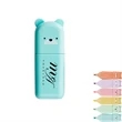 Highlight  Mini Marker Pens Animal Shape Cute Chisel Tip