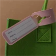 Premium Vegan Leather Luggage Tag