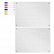 Acrylic Magnetic Dry Erase Board