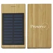 8,000 mAh Bamboo Solar Power Bank