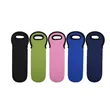 Neoprene Single Wine Bottle Holder Tote Bag