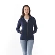 Cypress Fleece Zip Women's Hoody - Left Sleeve Embroidery