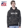 USA Made Unisex Camo Fleece Pullover Hoodie
