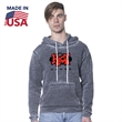 USA Made Unisex Burnout Pullover Hoody