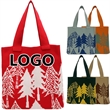 Christmas Gift Bags Durable & Reusable Knitting wool Tote