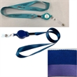 3/4" Polyester Lanyard with Plastic Badge Reel