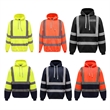 Unisex Winter Reflective Safety Hoodie