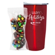 20 oz Straight Tumbler w/liner - Milk Choc. Pretzels/M&Ms®