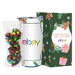 20oz Straight Tumbler Holiday Greetings-Milk Choc. Pretzels