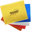 225 GSM 15" X 18" Flat Front Microfiber Rally Towels