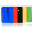 Spiral Memo Pocket Notepad with Pen and Sticky Notes