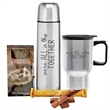 Thermos & Tumbler Gift Set with Lindt