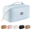 PU Leather Large Capacity Travel Cosmetic Bag