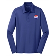Port Authority Silk Touch Performance Long Sleeve Polo.