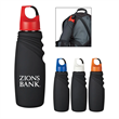24 Oz. Matte Finish Crest Carabiner Sports Bottle
