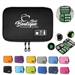 Custom Portable Reusable Travel Cable Organizer Bags Case