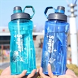 Plastic Water Bottle with Chug Lid and Carry Handle