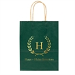 Solid Tinted Kraft Shopping Bags