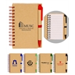 Union Printed, Eco Spiral Notebook w/ Matching Pen