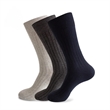 Unisex Textured Basic Dress Socks