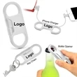 Bottle Opener Charging Cable Keychain