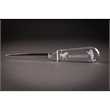 Crystal Letter Opener 9 5/8" x 1 3/8" x 5/8"