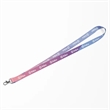 1" Full Color Satin Finish Lanyard, Single Attachment (FAST)