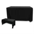 4 ft. x 24 in. 3 Sided PolyKnit™ Table Cover (Blank)